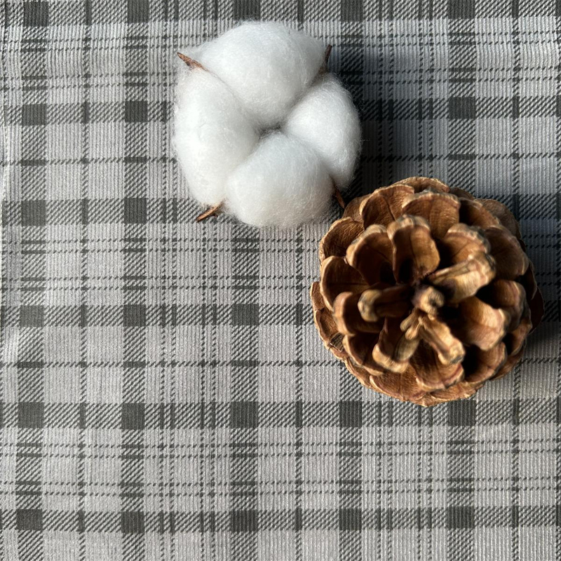 Corduroy Clothes and Fabric Manufacturer in China soft comfortable Printed cotton corduroy woven shirt fabric for mens casual shirts