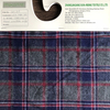 Cotton Flannel Fabric for men's casual shirts by melange yarn 100% cotton yarn dyed twill plaid brushed shirts woven fabric