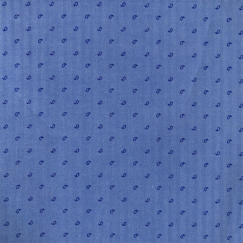 New pattern Cotton Fabric for men's casual shirts 100% cotton printed on yarn dyed herringbone chambray woven shirts fabric