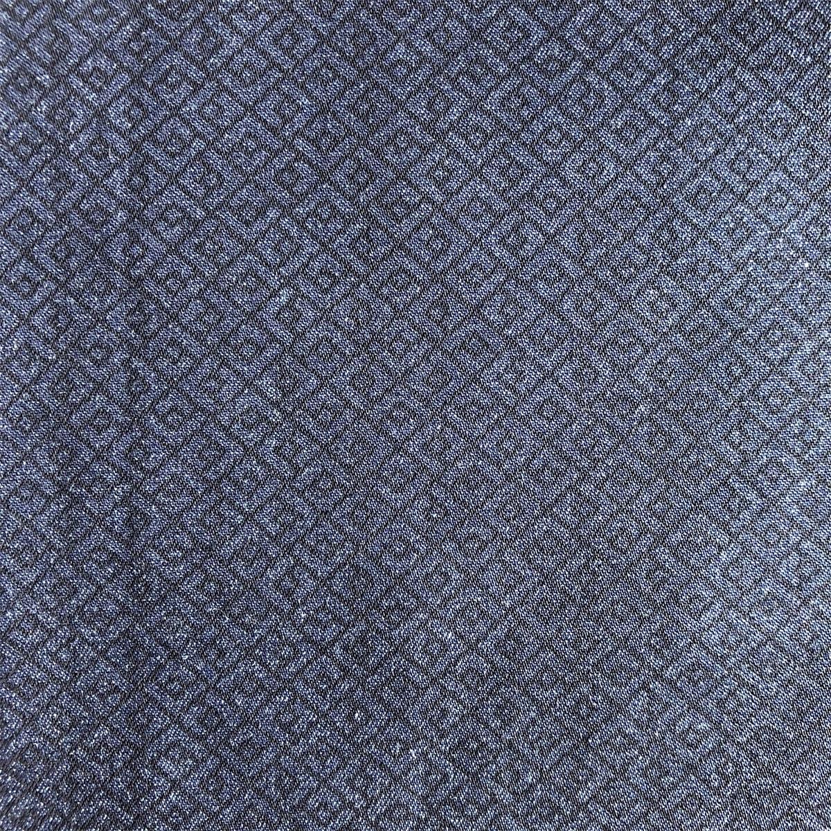 Cotton Denim Fabric by indigo yarn for men's shirts 100% cotton twill denim printed dark blue background shirts woven fabric