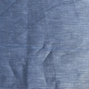 Linen Cotton Fabric by blended yarn woven Yarn Dyed Fabric 55% linen 45% cotton yarn dyed chambray plain shirts woven fabric