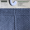 Linen Cotton Fabric for men's shirts 55% linen 45% cotton printed chambray shirts woven fabric