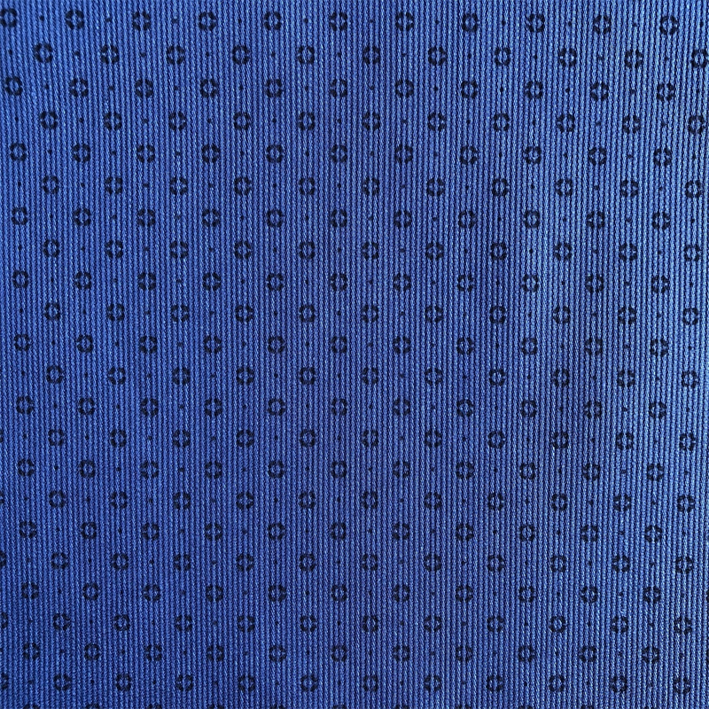 Cotton Fabric by compact yarn for men's casual shirts 100% cotton printed on yarn dyed twill dobby stripe woven shirts fabric