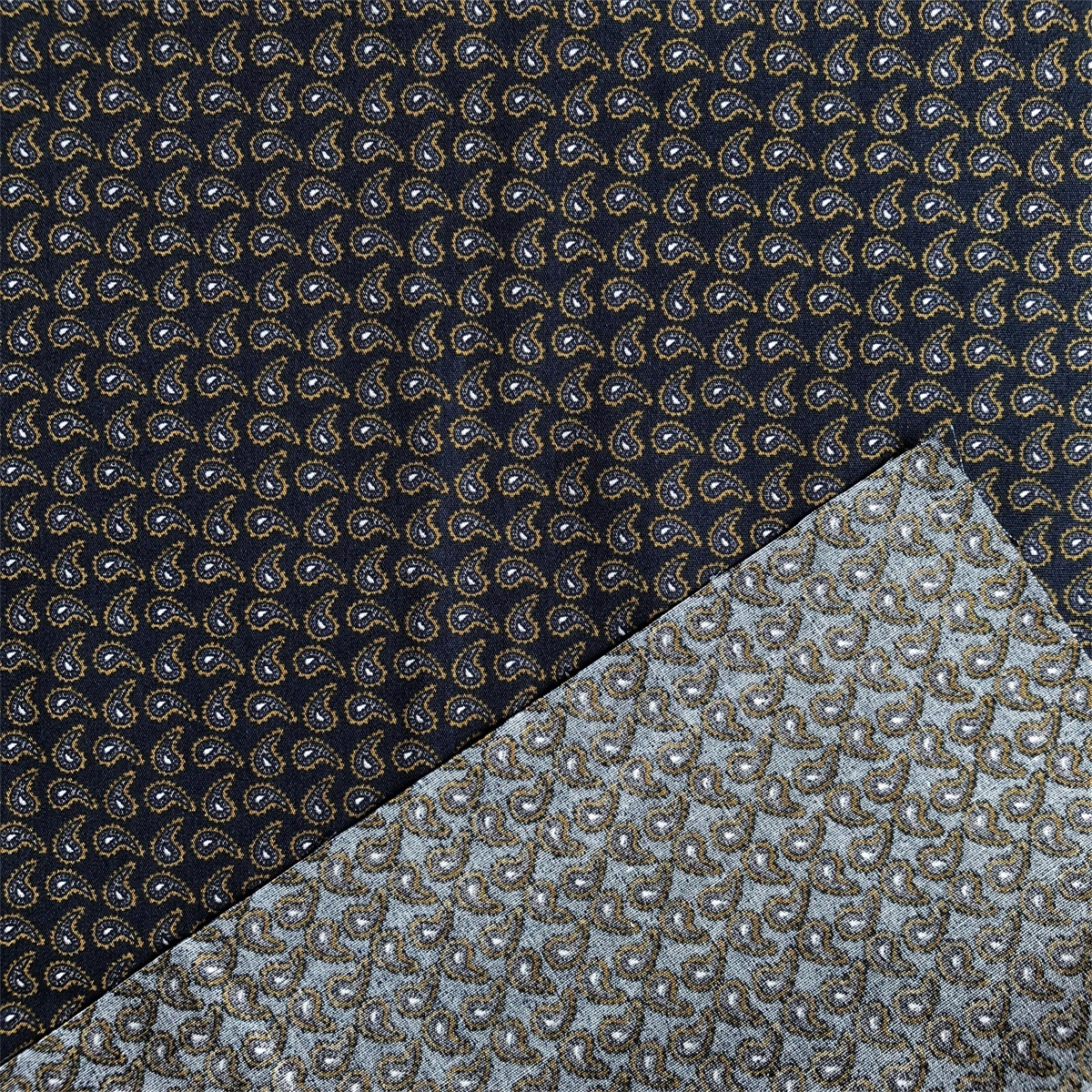 Sun-rising Textile Cotton Printed fabric hot sale fashion design 100% cotton poplin printed fabric for men's casual shirts