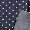 Denim Fabric by indigo yarn woven for men's casual shirts 100% cotton twill denim discharge printed shirts woven fabric