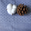 High quality Eco-friendly Cotton Fabric for men's shirts 100% cotton printed on yarn dyed chambray plain woven shirts fabric