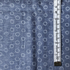 Linen Cotton Fabric for men's shirts 55% linen 45% cotton printed chambray shirts woven fabric