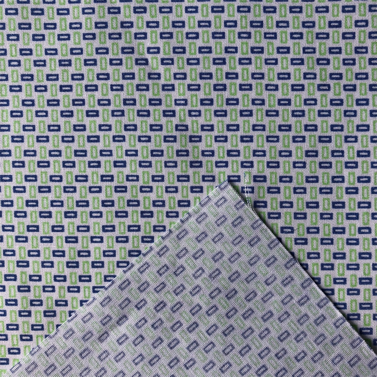 Sun-rising Textile Cotton Printed fabric 40S compact yarn men's casual shirts 100% cotton poplin printed shirts woven fabric