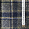 Cotton Flannel Fabric for men's casual shirts by melange yarn 100% cotton yarn dyed twill plaid brushed shirts woven fabric