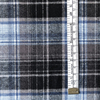 Cotton Flannel Fabric for men's casual shirts by compact yarn 100% cotton yarn dyed twill plaid brushed shirts woven fabric